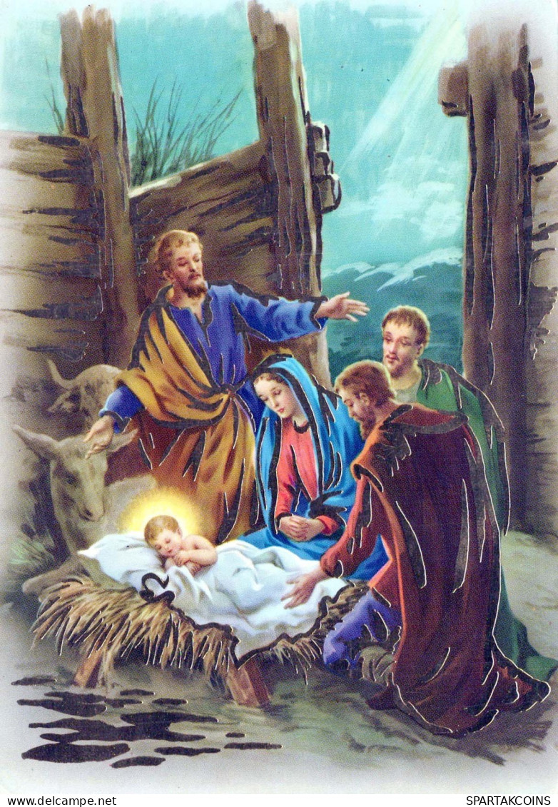 Jungfrau Maria Madonna Jesuskind Weihnachten Religion #PBB701.A - Jungfräuliche Marie Und Madona