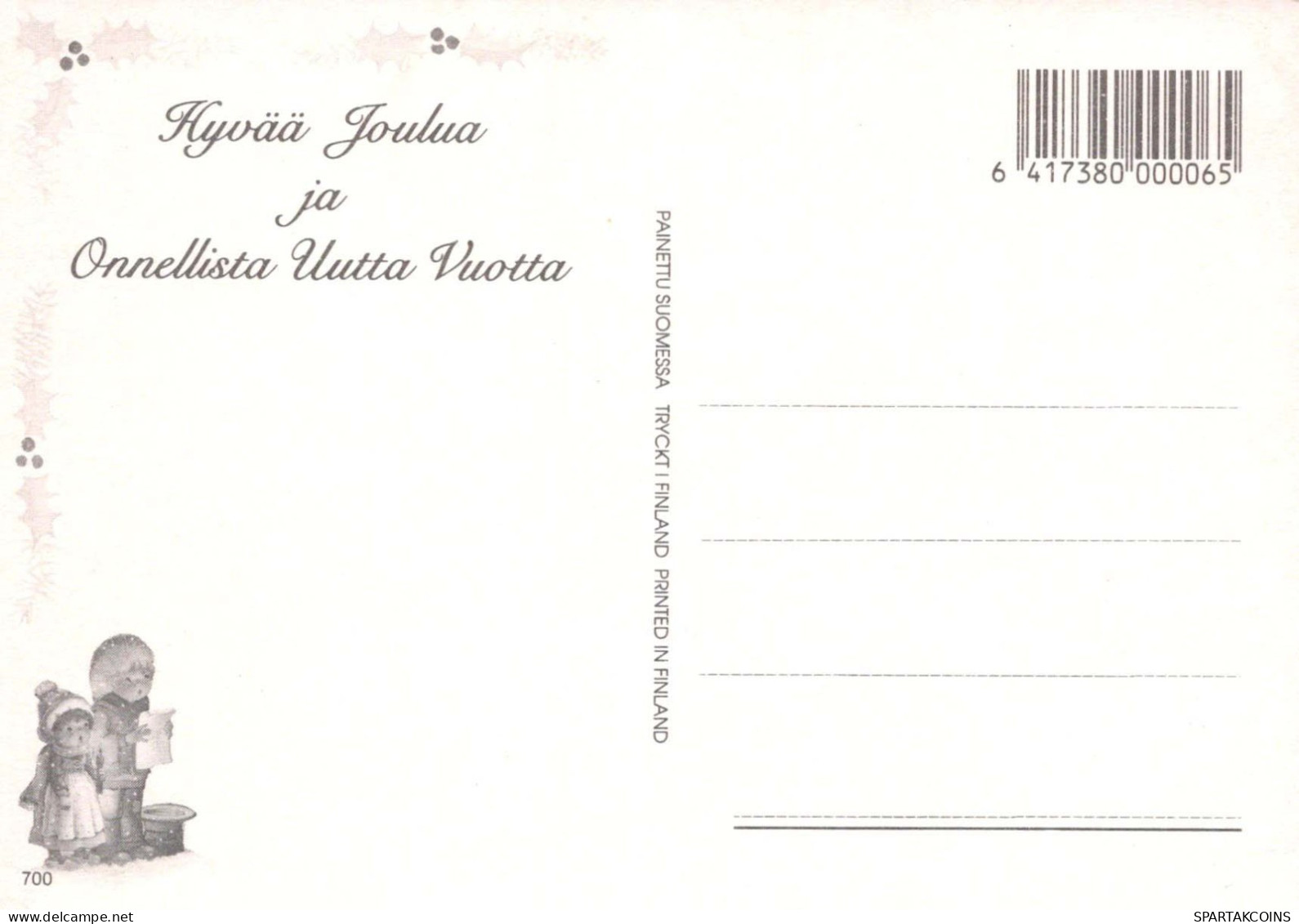 NIÑOS Escena Paisaje Vintage Tarjeta Postal CPSM #PBB438.A - Escenas & Paisajes