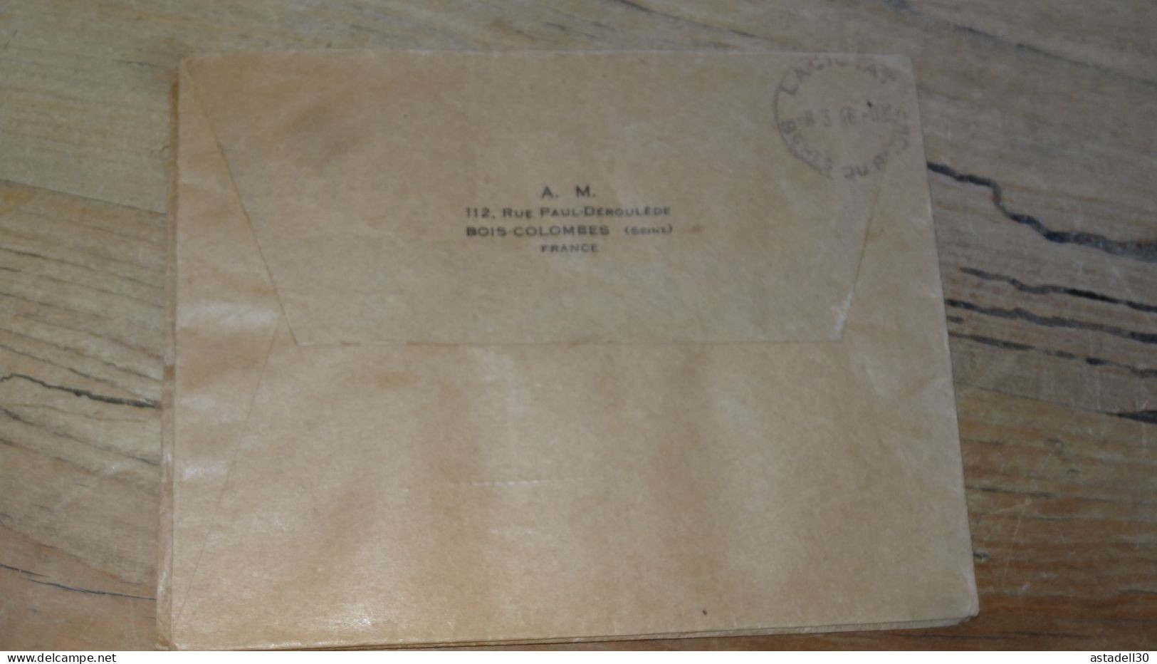 Enveloppe Recommandée PARIS Pour LA CIOTAT - 1949  ............BOITE1.......... 474 - 1921-1960: Période Moderne
