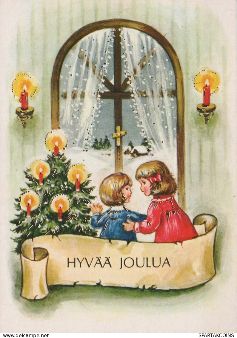 Happy New Year Christmas CHILDREN Vintage Postcard CPSM #PAZ880.A - Neujahr