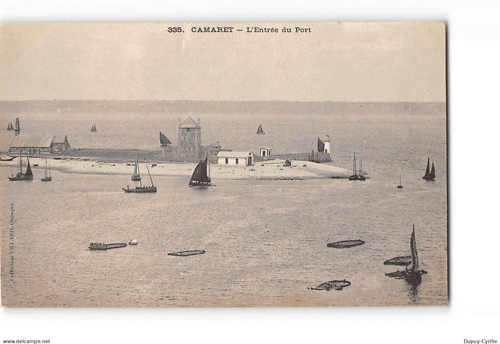 CAMARET - L'Entrée Du Port - Très Bon état - Camaret-sur-Mer