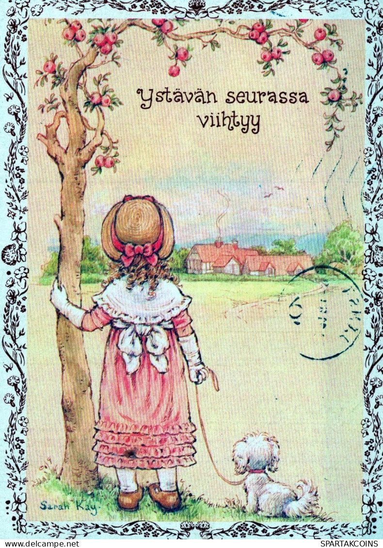 ENFANTS Scènes Paysages Vintage Postal CPSM #PBT394.A - Scènes & Paysages