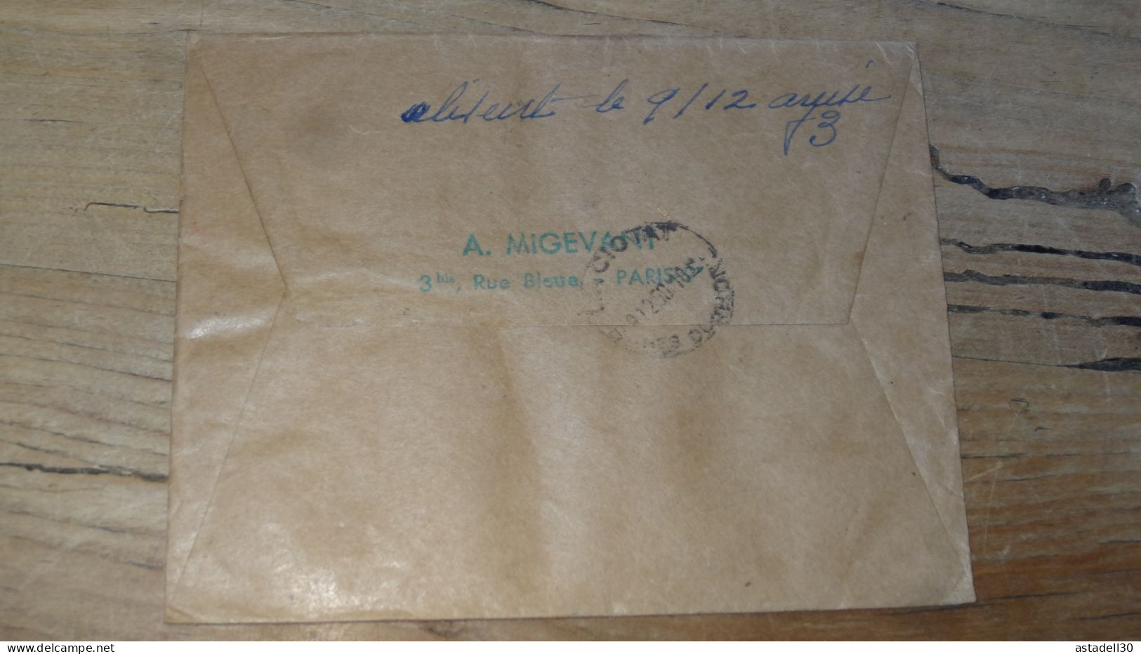 Enveloppe Recommandée PARIS Pour LA CIOTAT - 1948  ............BOITE1.......... 475 - 1921-1960: Période Moderne