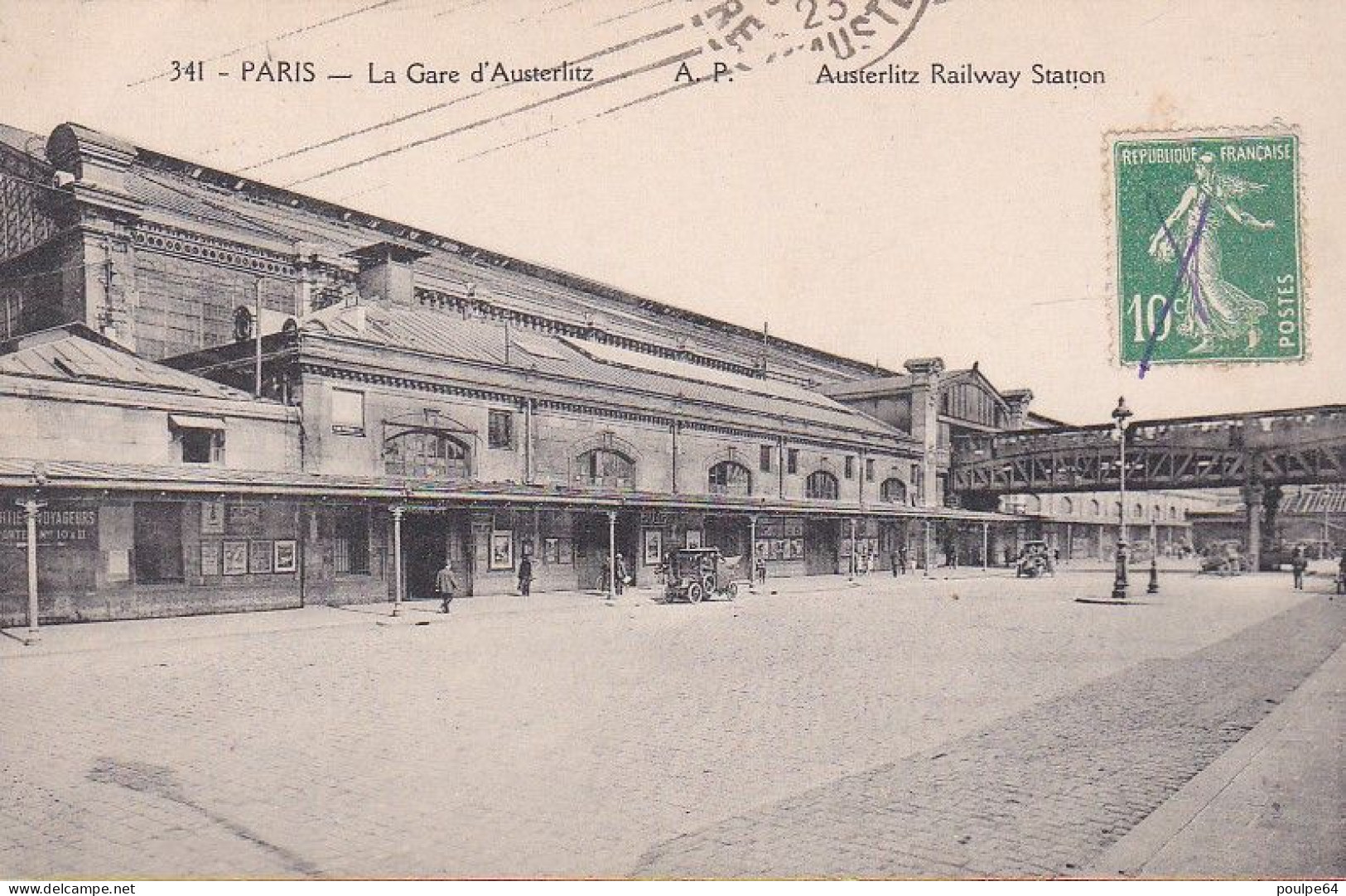 La Gare D' Austerlitz : Vue Extérieure - Pariser Métro, Bahnhöfe