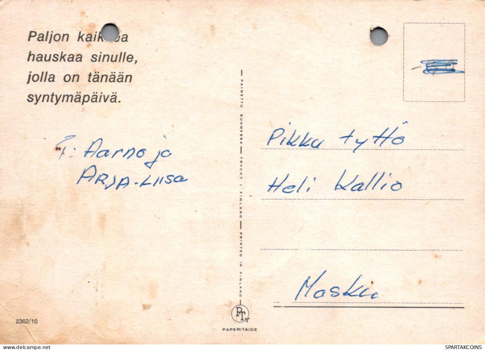 RATÓN Animales Vintage Tarjeta Postal CPSM #PBR315.A - Otros & Sin Clasificación