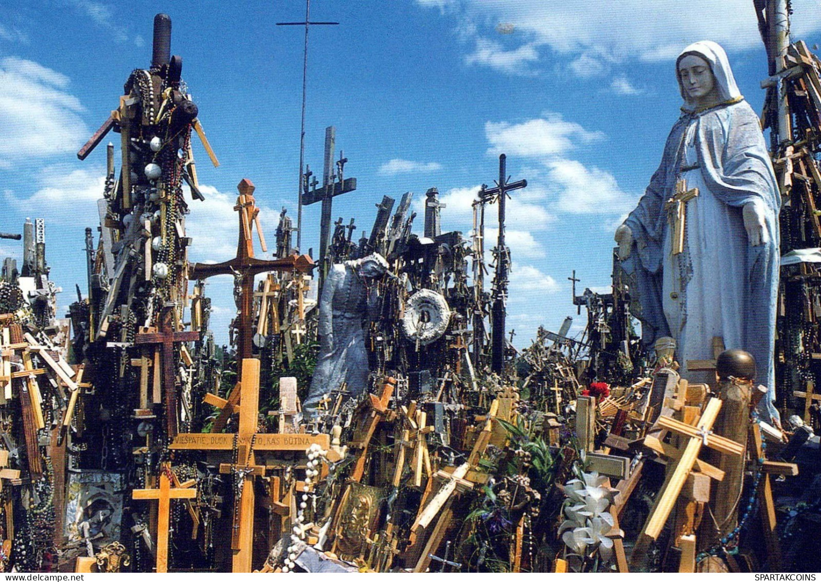 STATUE SAINTS Christianity Religion Vintage Postcard CPSM #PBQ253.A - Pinturas, Vidrieras Y Estatuas