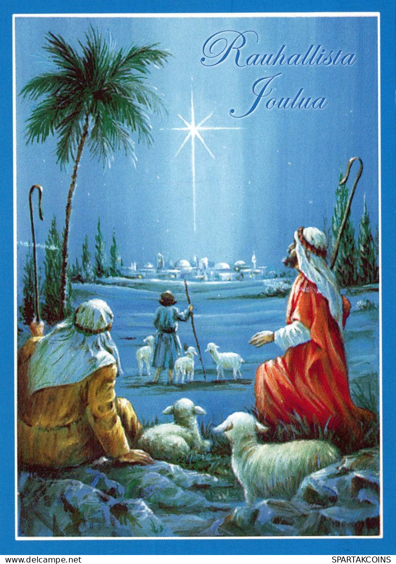 SAINTS Jesuskind Christentum Religion Vintage Ansichtskarte Postkarte CPSM #PBP896.A - Autres & Non Classés