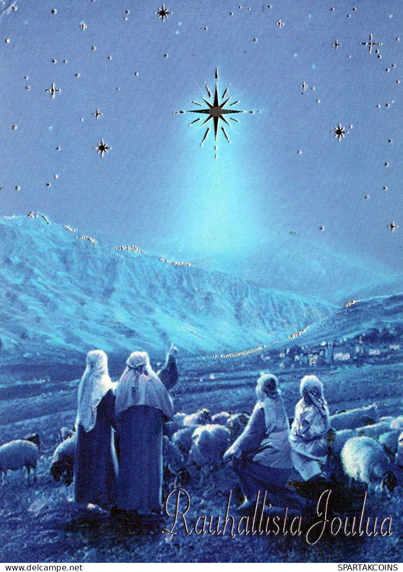 SAINT Gesù Bambino Cristianesimo Religione Vintage Cartolina CPSM #PBP824.A - Andere & Zonder Classificatie