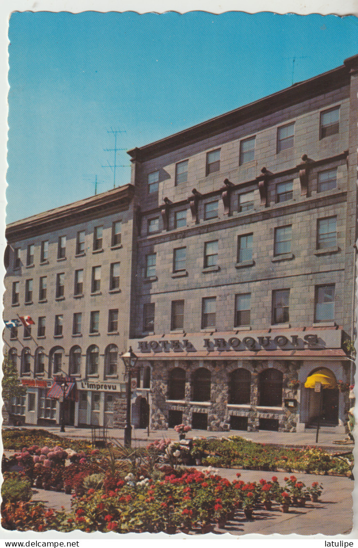 Vieux Montreal  Carte Circulée  Hotel Iroquoiset Place  Jacques Cartier Tres Fleurie_ - Montreal