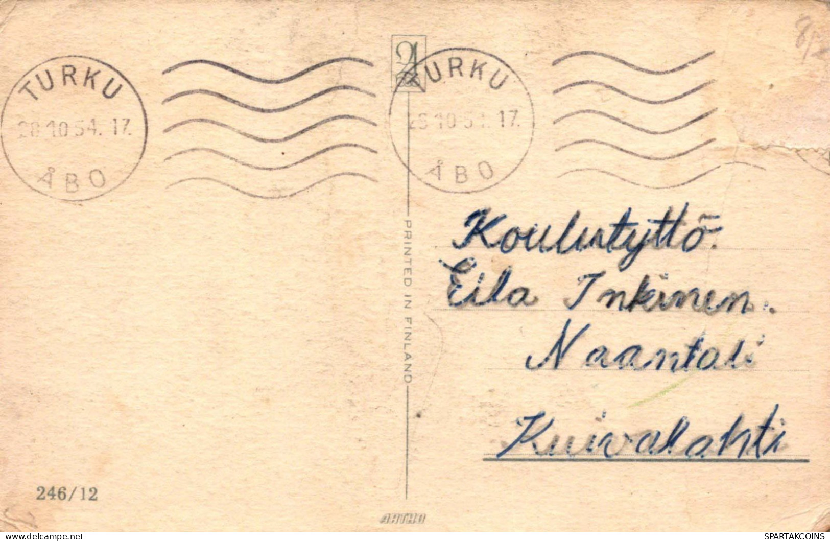 FLORES Vintage Tarjeta Postal CPA #PKE652.A - Fleurs