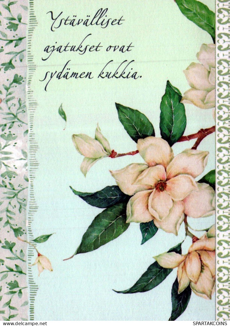 FIORI Vintage Cartolina CPSM #PBZ236.A - Flowers