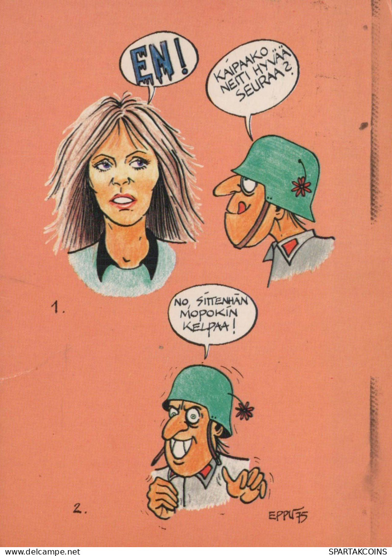 SOLDAT HUMOR Militaria Vintage Ansichtskarte Postkarte CPSM #PBV792.A - Humour