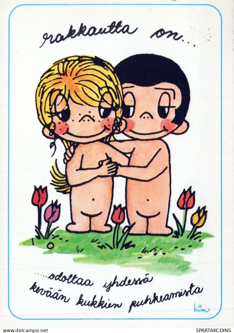 ENFANTS HUMOUR Vintage Carte Postale CPSM #PBV416.A - Humorous Cards