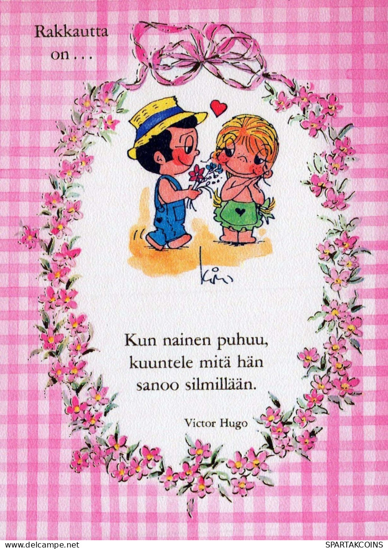 KINDER HUMOR Vintage Ansichtskarte Postkarte CPSM #PBV422.A - Humorous Cards