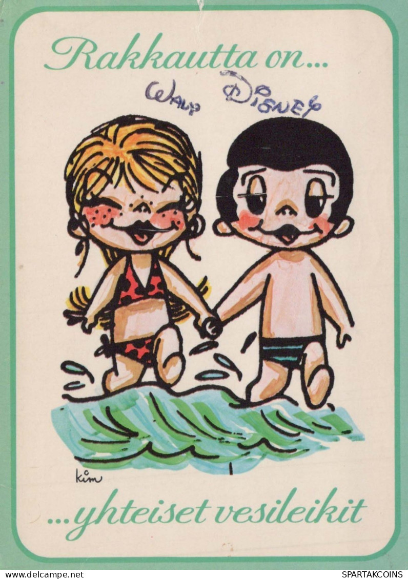 ENFANTS HUMOUR Vintage Carte Postale CPSM #PBV411.A - Humorous Cards