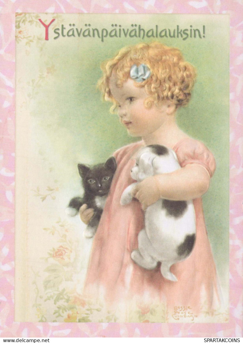 CHILDREN Portrait Vintage Postcard CPSM #PBU942.A - Ritratti