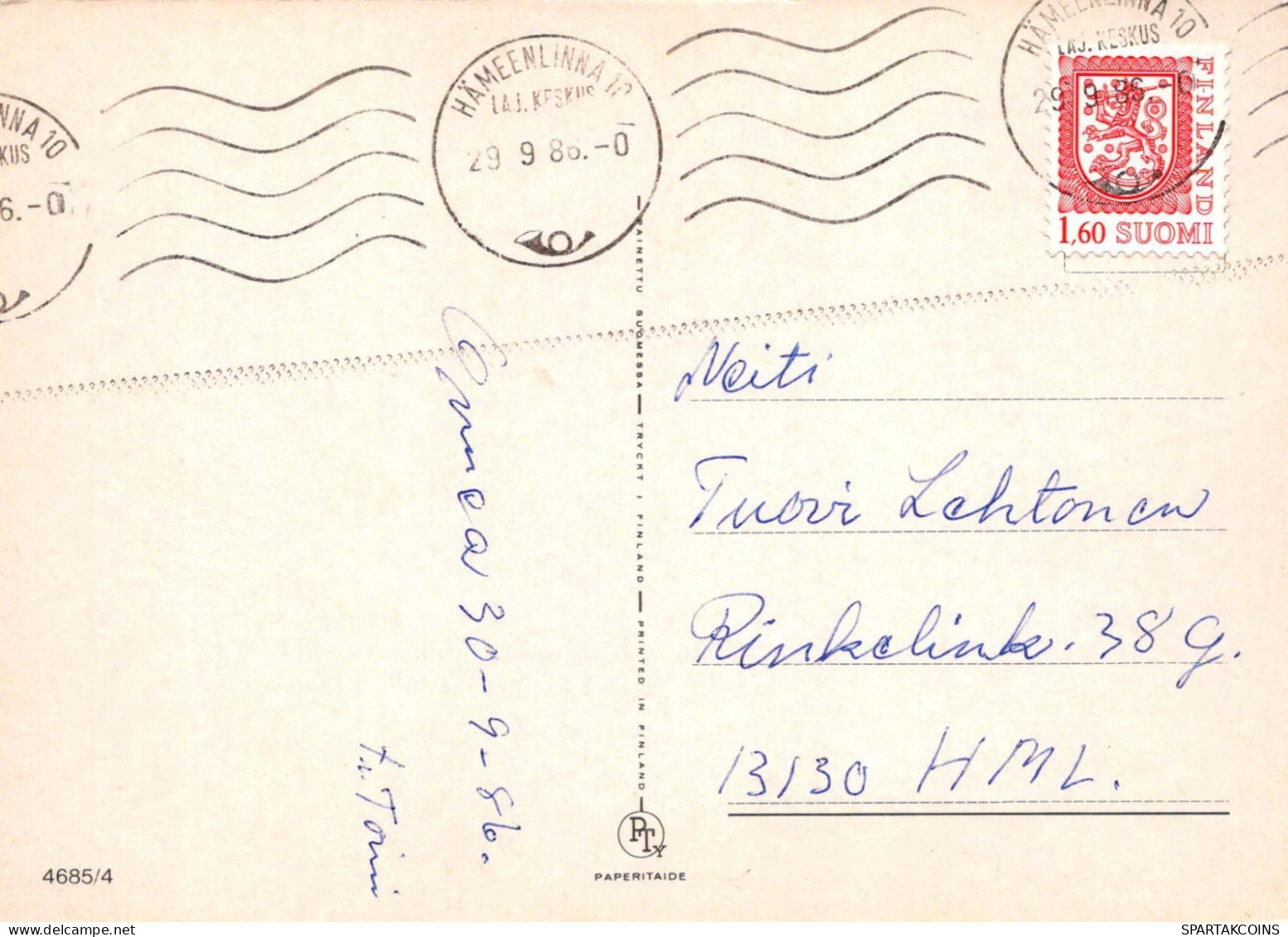 NIÑOS Escenas Paisajes Vintage Tarjeta Postal CPSM #PBU578.A - Scenes & Landscapes