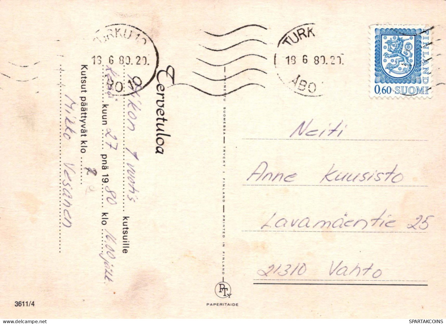 NIÑOS Escenas Paisajes Vintage Tarjeta Postal CPSM #PBU418.A - Scènes & Paysages