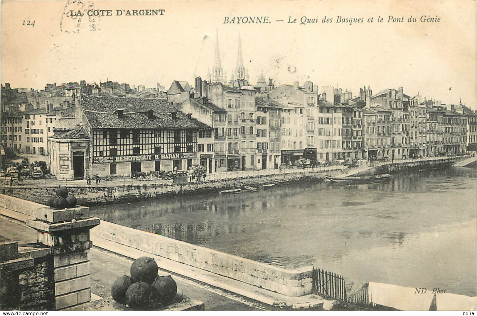 64 - BAYONNE - LE QUAI DES BASQUES - Bayonne