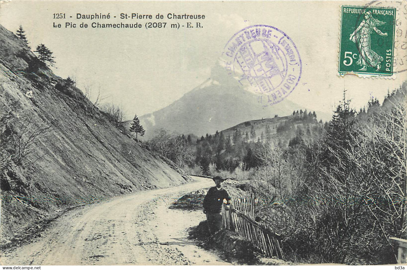 38 - SAINT PIERRE DE CHARTREUSE - LE PIC DE CHAMECHAUDE - Other & Unclassified