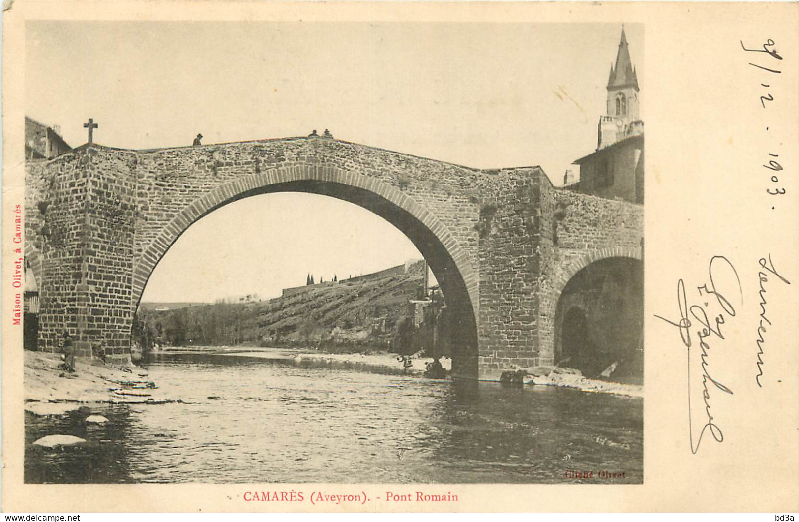 12 - CAMARES - PONT ROMAIN - Andere & Zonder Classificatie