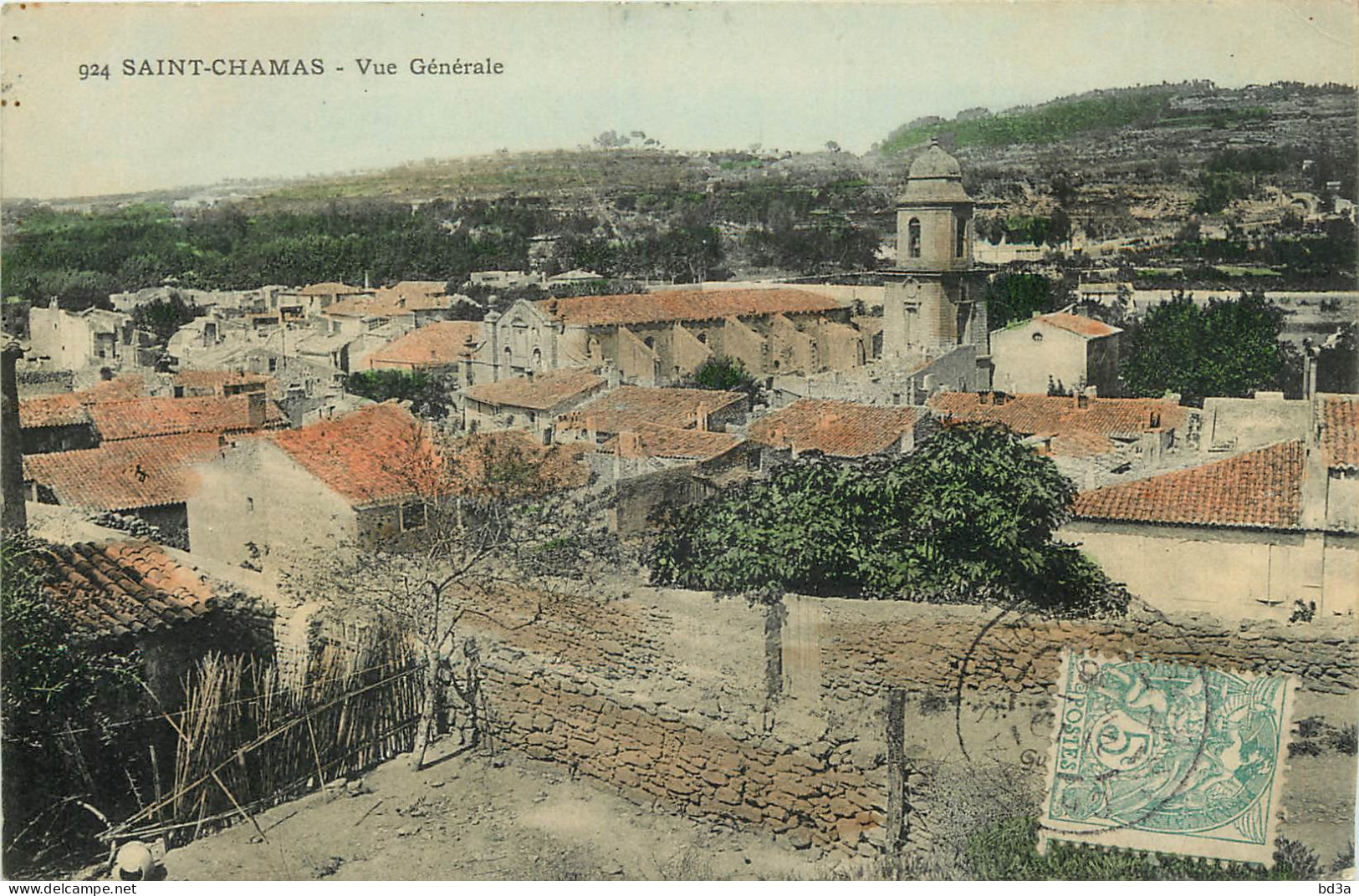 13 - SAINT CHAMAS - VUE GENERALE  - Sonstige & Ohne Zuordnung