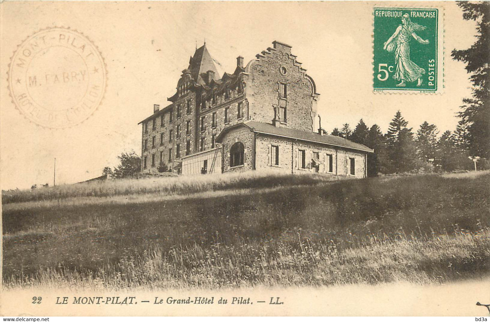 42 - LE MONT PILAT - LE GRAND HOTEL - Mont Pilat