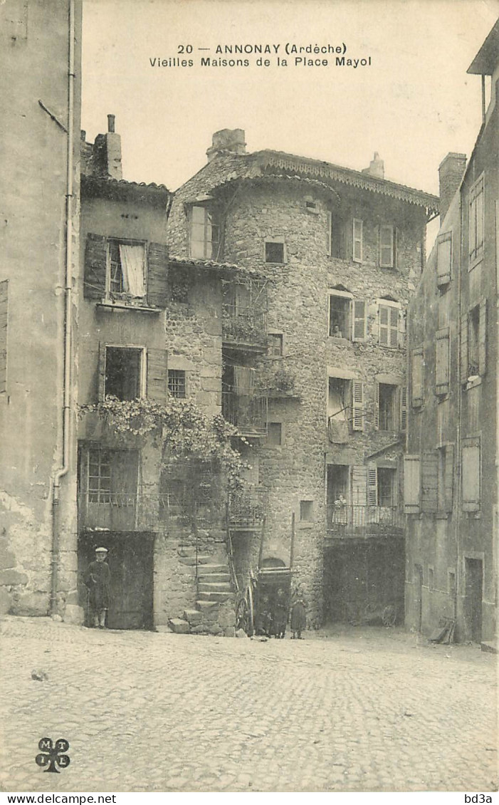 07 - ANNONAY - VIEILLES MAISONS - Annonay