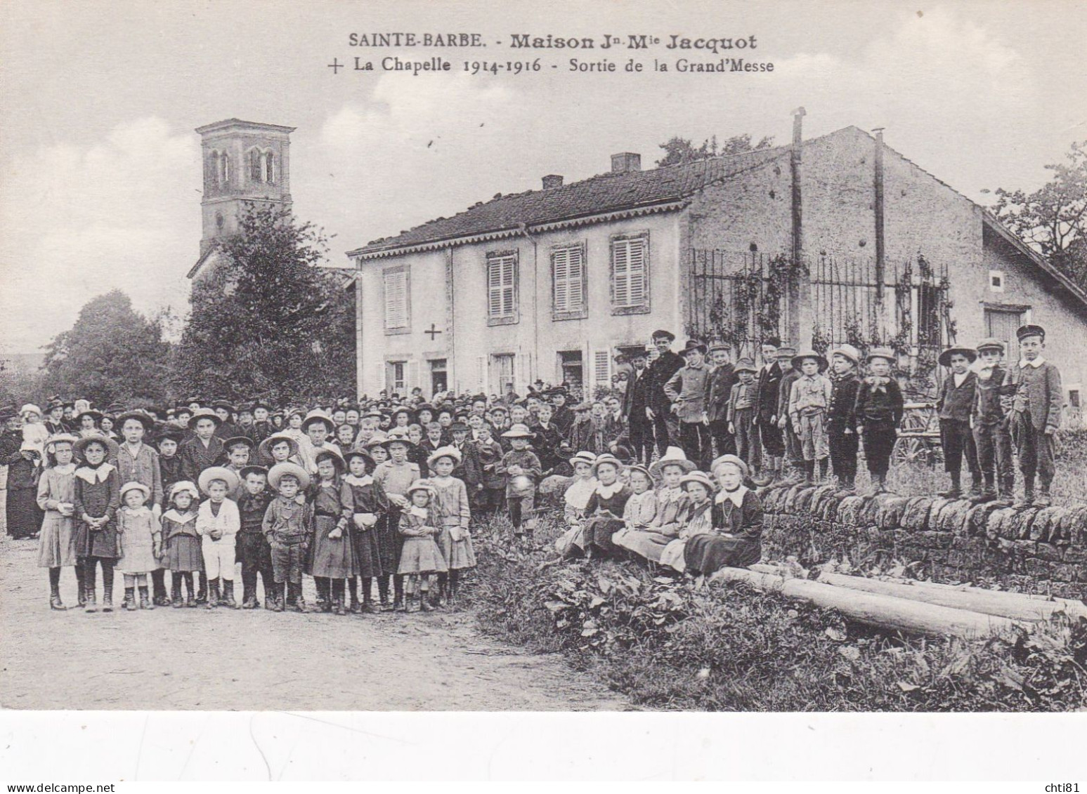 DEP88........SAINTE BARBE ...MAISON JACQUOT - Autres & Non Classés