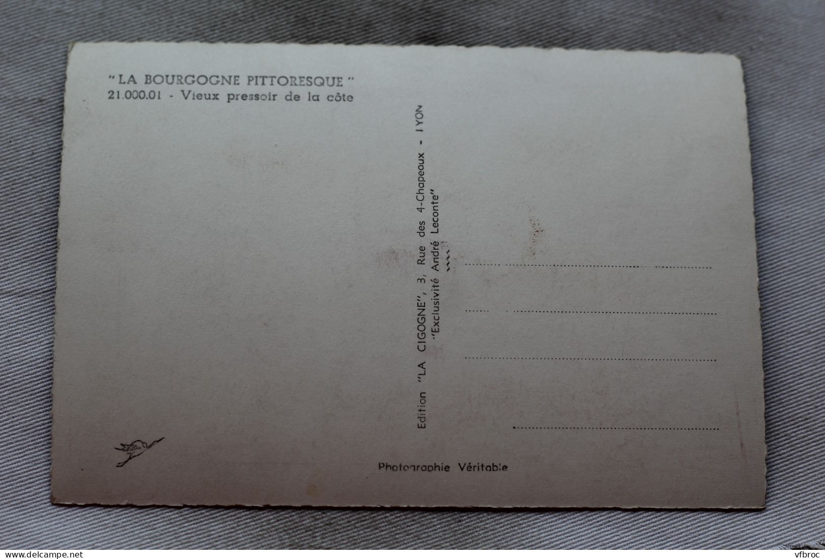 N732, Cpm, Vieux Pressoir De La Côte, Cote D'Or 21 - Altri & Non Classificati