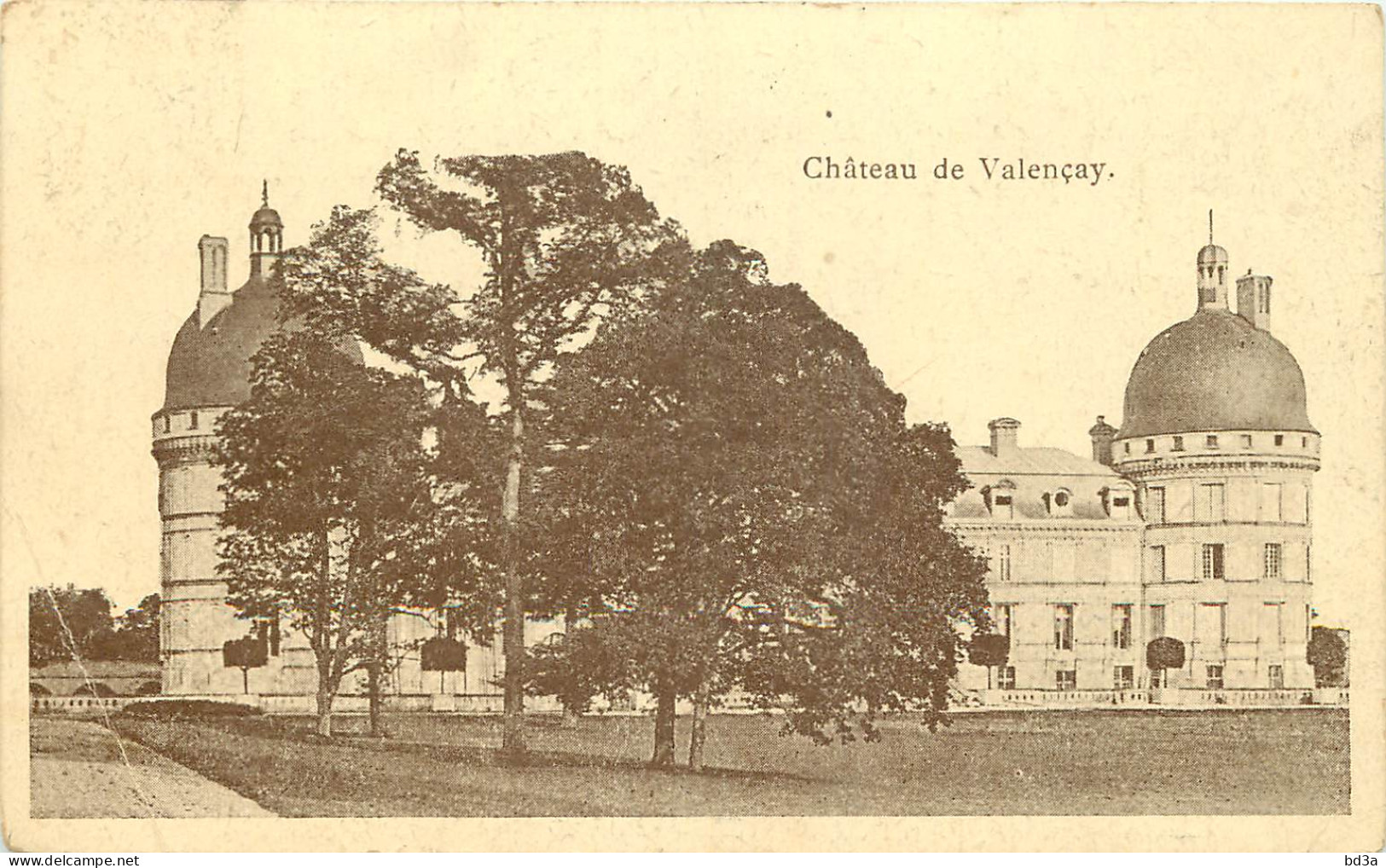 36 - CHÂTEAU  DE VALENCAY - Petit Format - Sonstige & Ohne Zuordnung