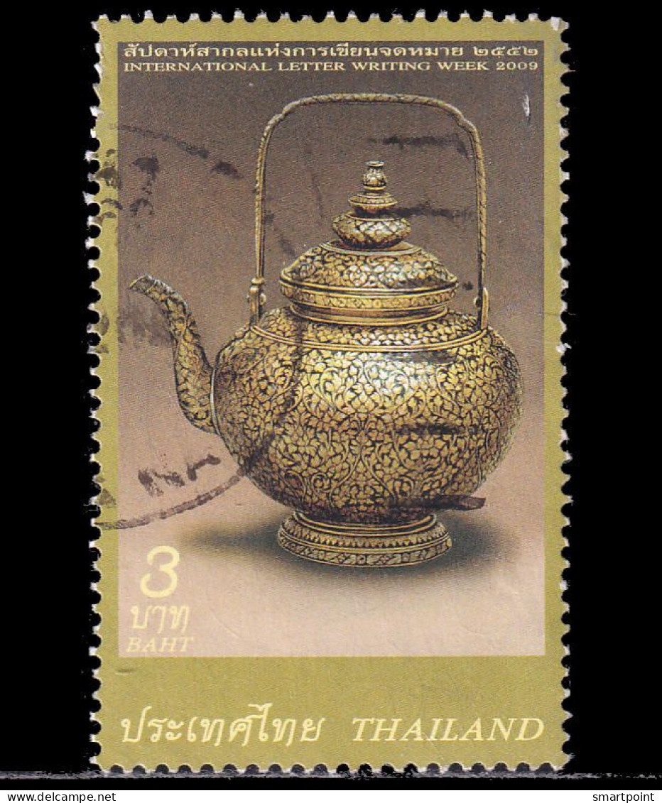 Thailand Stamp 2009 International Letter Writing Week 3 Baht - Used - Thaïlande