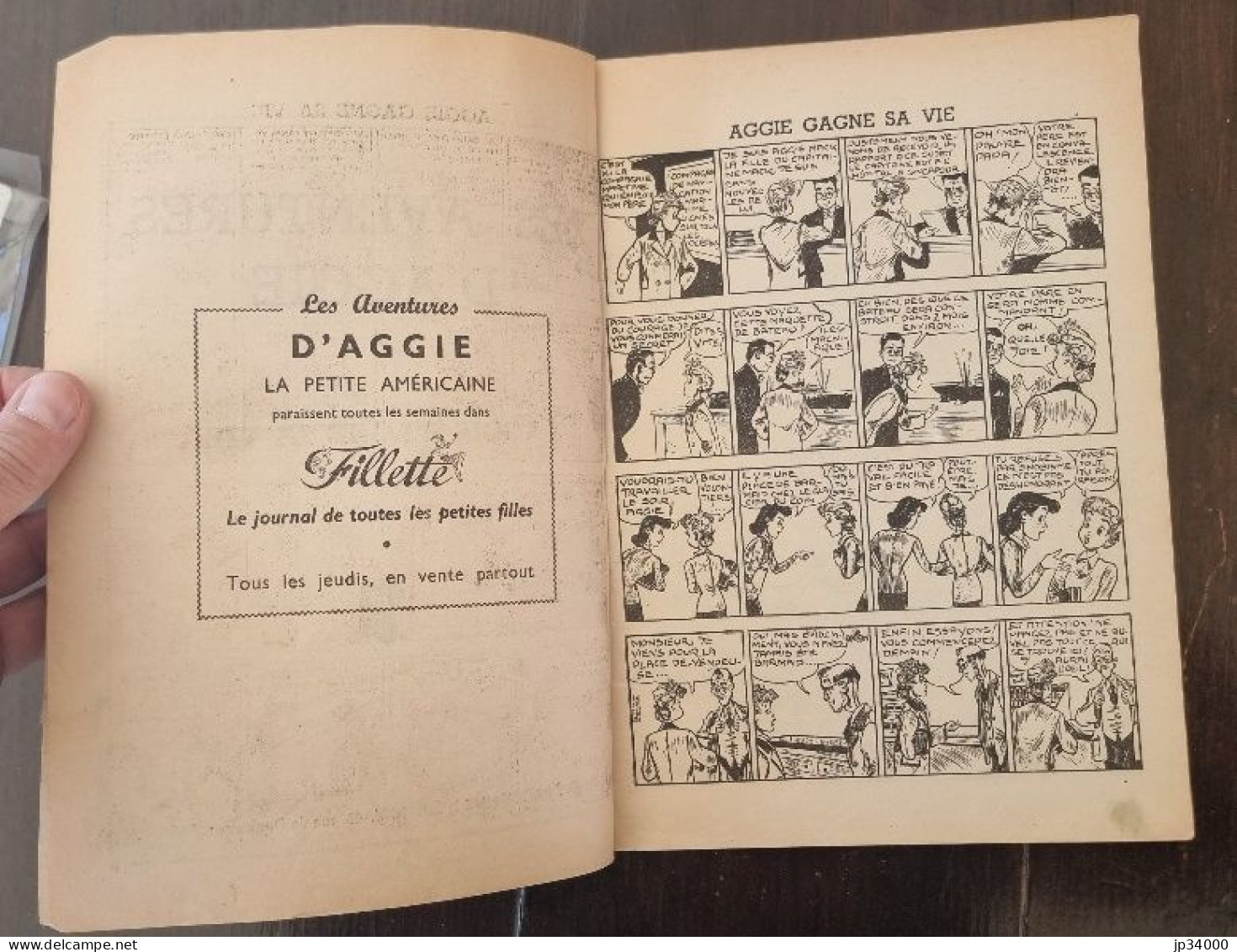 AGGIE Gagne Sa Vie N°2 - Edition 1954. Edition SPE. Couverture Papier. (A) - Aggie
