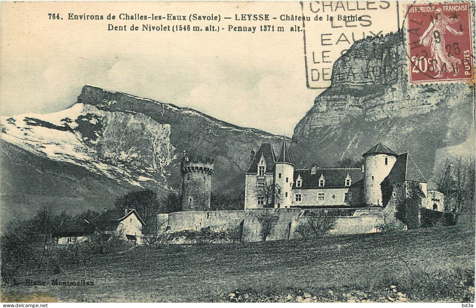 73 - CHALLES LES EAUX - LEYSSE - CHÂTEAU DE LA BATHI - Autres & Non Classés