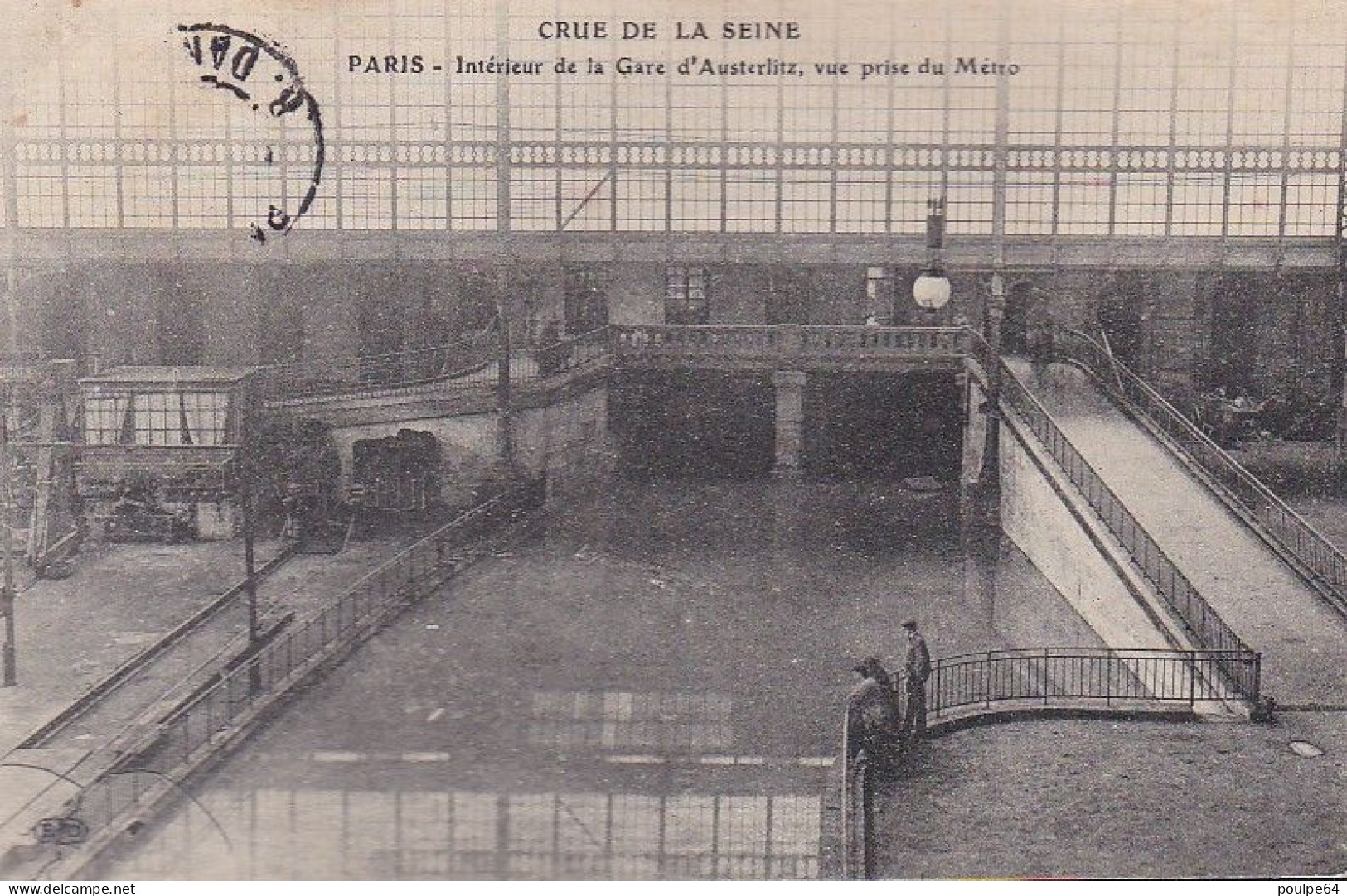 La Gare D' Austerlitz : Crue De La Seine - Métro Parisien, Gares
