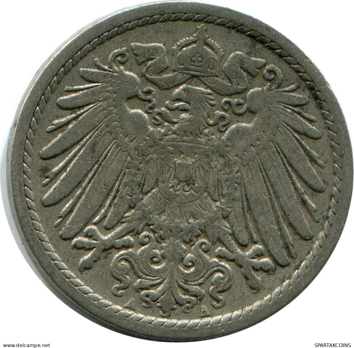 5 PFENNIG 1906 A ALEMANIA Moneda GERMANY #DB232.E.A - 5 Pfennig