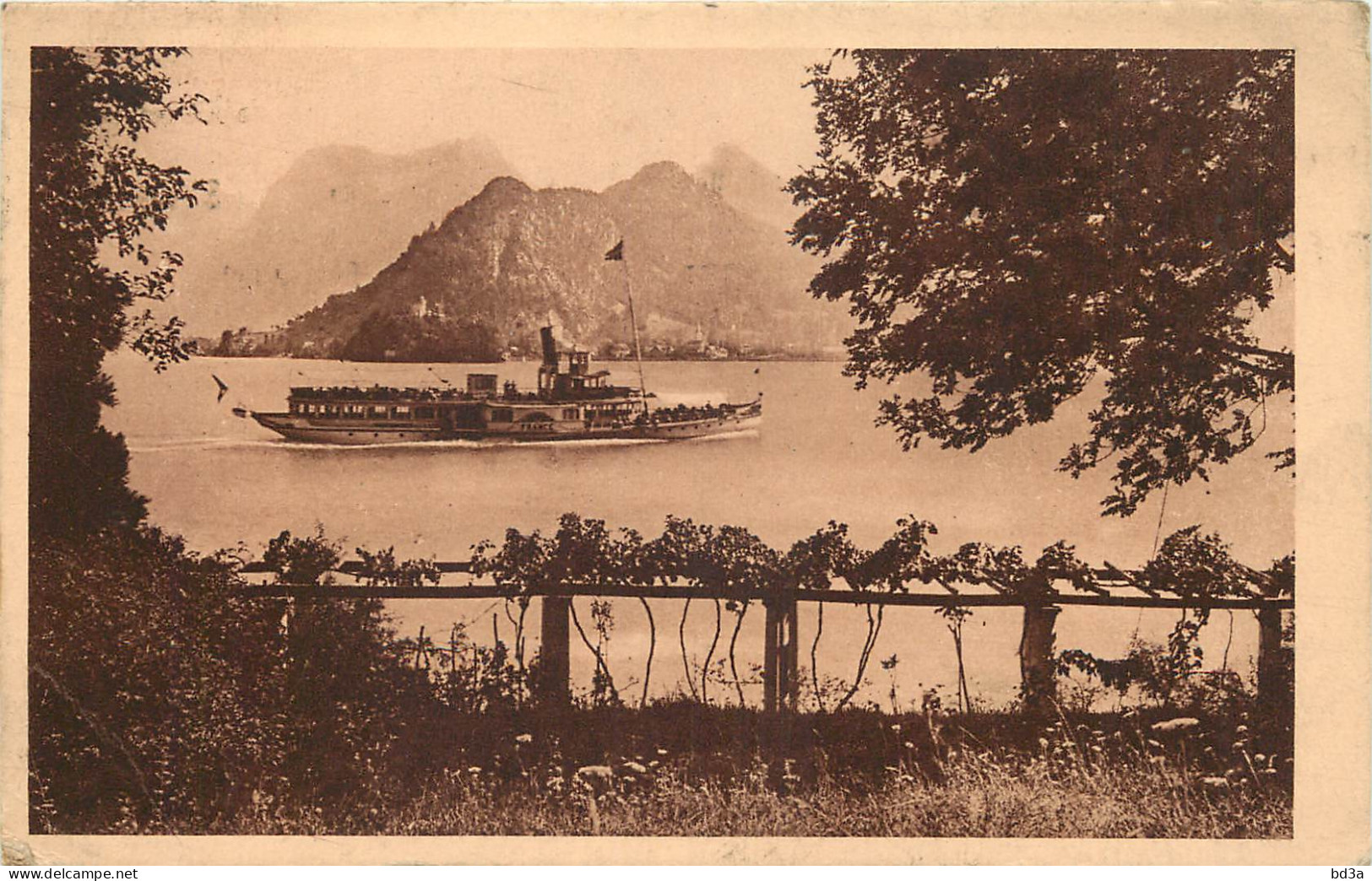 74 - LAC D'ANNECY - VU DE TALLOIRES - Talloires