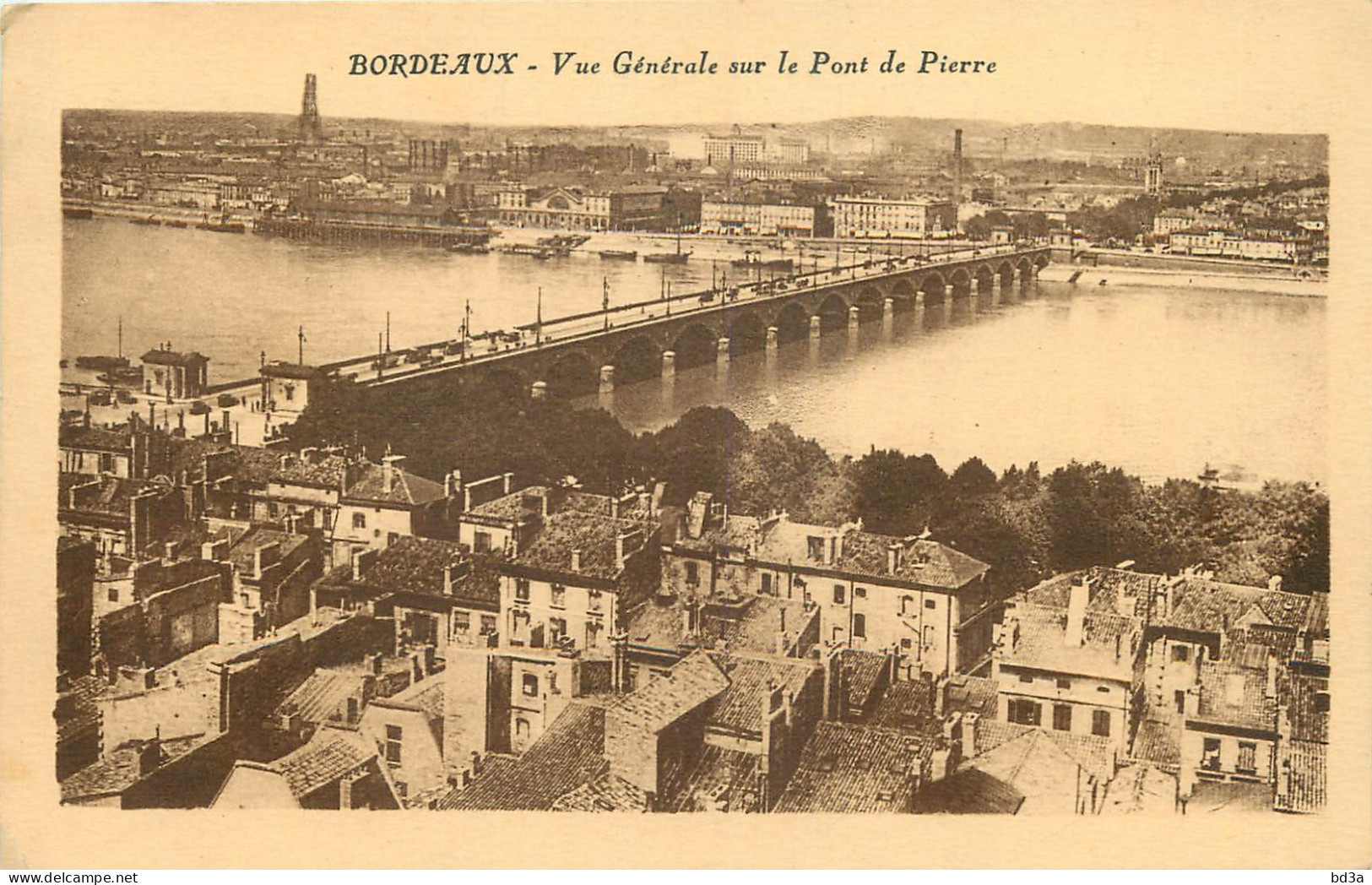 33 - BORDEAUX - VUE GENERALE - Bordeaux