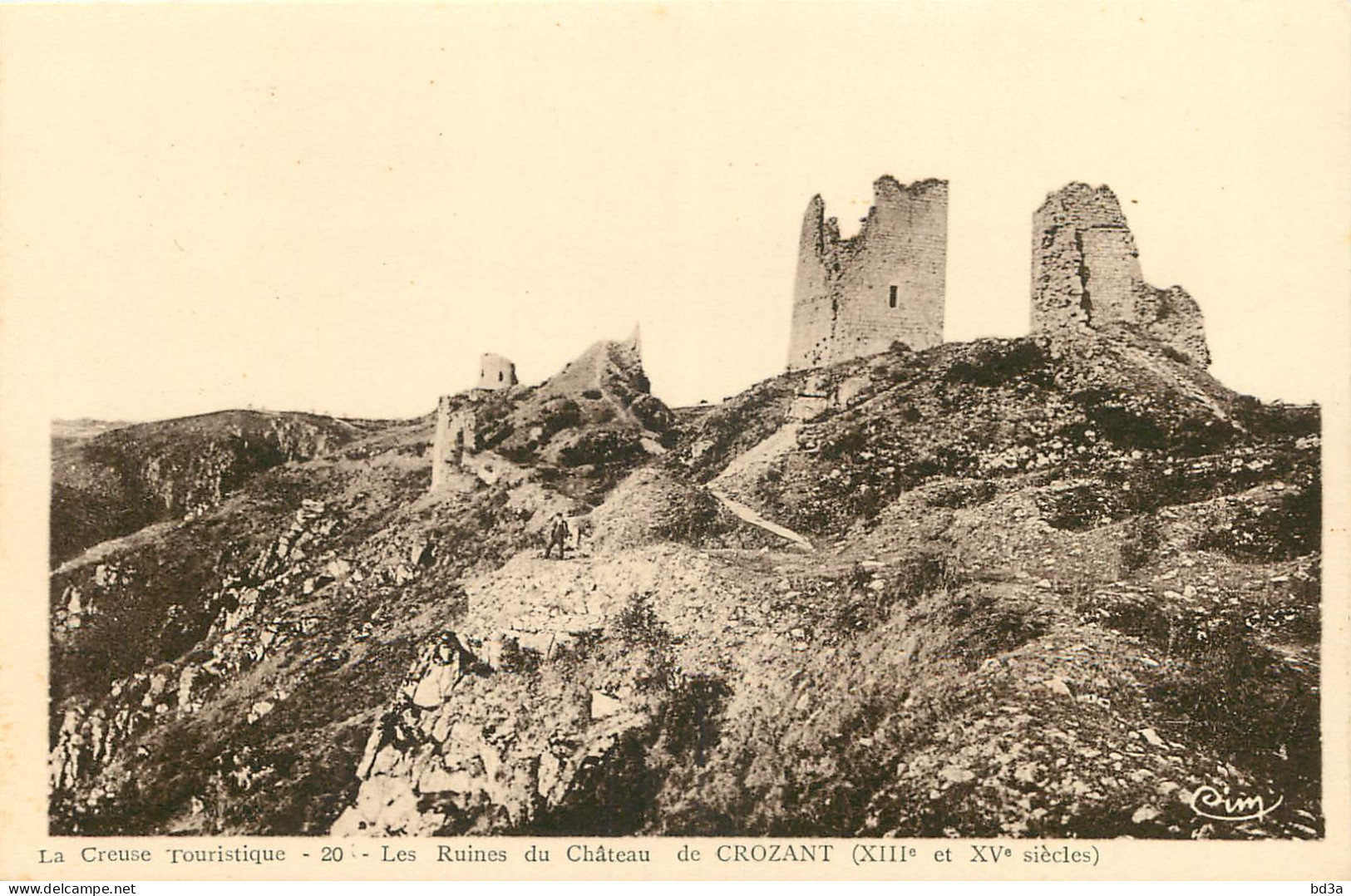 26 - RUINES DU CHÂTEAU DE CROZANT - Sonstige & Ohne Zuordnung