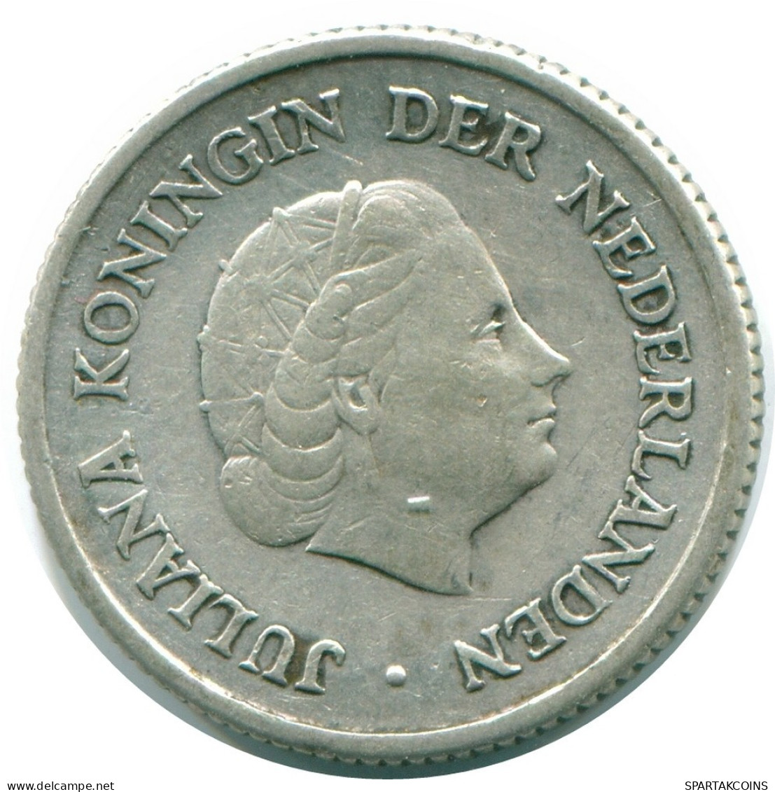 1/4 GULDEN 1957 ANTILLES NÉERLANDAISES ARGENT Colonial Pièce #NL11013.4.F.A - Niederländische Antillen