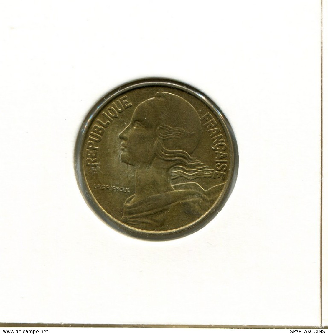 20 CENTIMES 1975 FRANCIA FRANCE Moneda #AK875.E.A - 20 Centimes