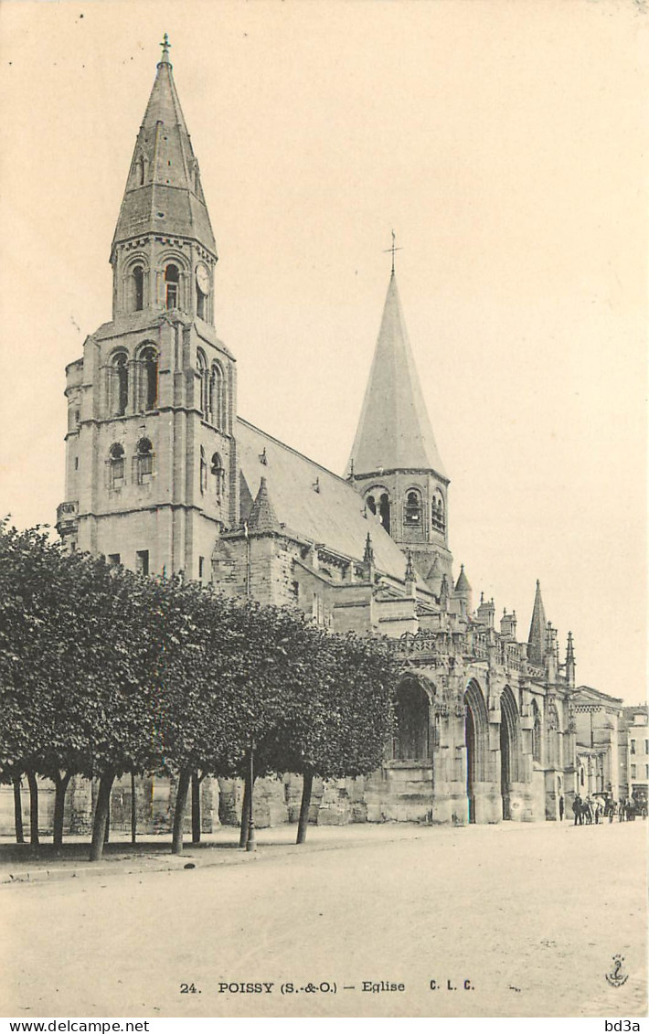 78 - POISSY - EGLISE - Poissy