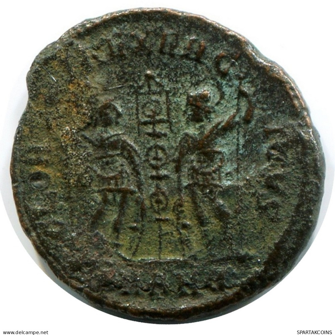 RÖMISCHE Münze MINTED IN ANTIOCH FROM THE ROYAL ONTARIO MUSEUM #ANC11277.14.D.A - L'Empire Chrétien (307 à 363)