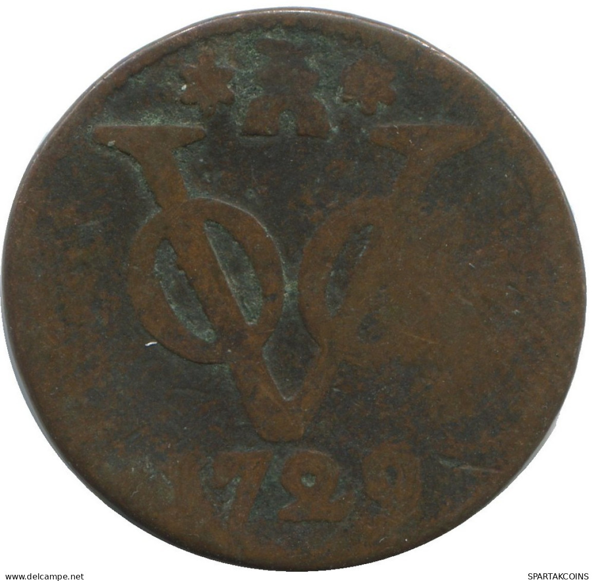 1789 ZEELAND VOC DUIT NETHERLANDS INDIES NEW YORK COLONIAL PENNY #VOC1151.8.U.A - Nederlands-Indië