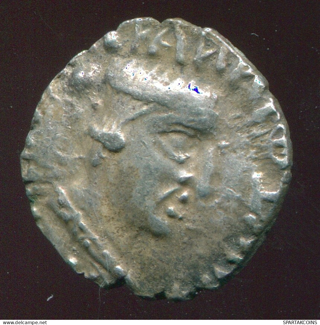 INDO-SKYTHIANS KSHATRAPAS King NAHAPANA AR Drachm 2g/15.1mm GRIECHISCHE Münze #GRK1552.33.D.A - Grecques