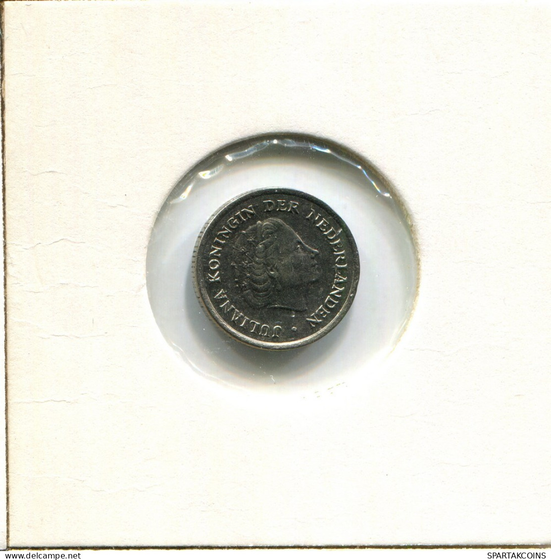 10 CENT 1969 NETHERLANDS Coin #AU346.U.A - 1948-1980 : Juliana