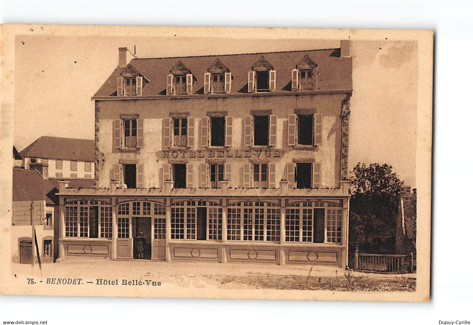 BENODET - Hôtel Belle Vue - Très Bon état - Bénodet