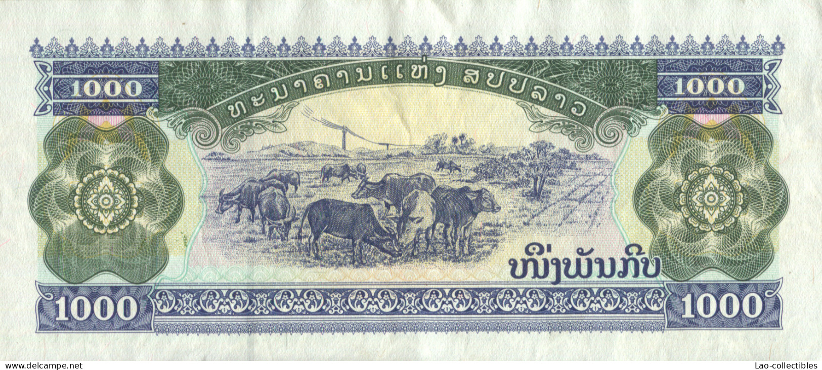 LAOS-NEW-Billet De Banque1000 Kip 2020 - Laos