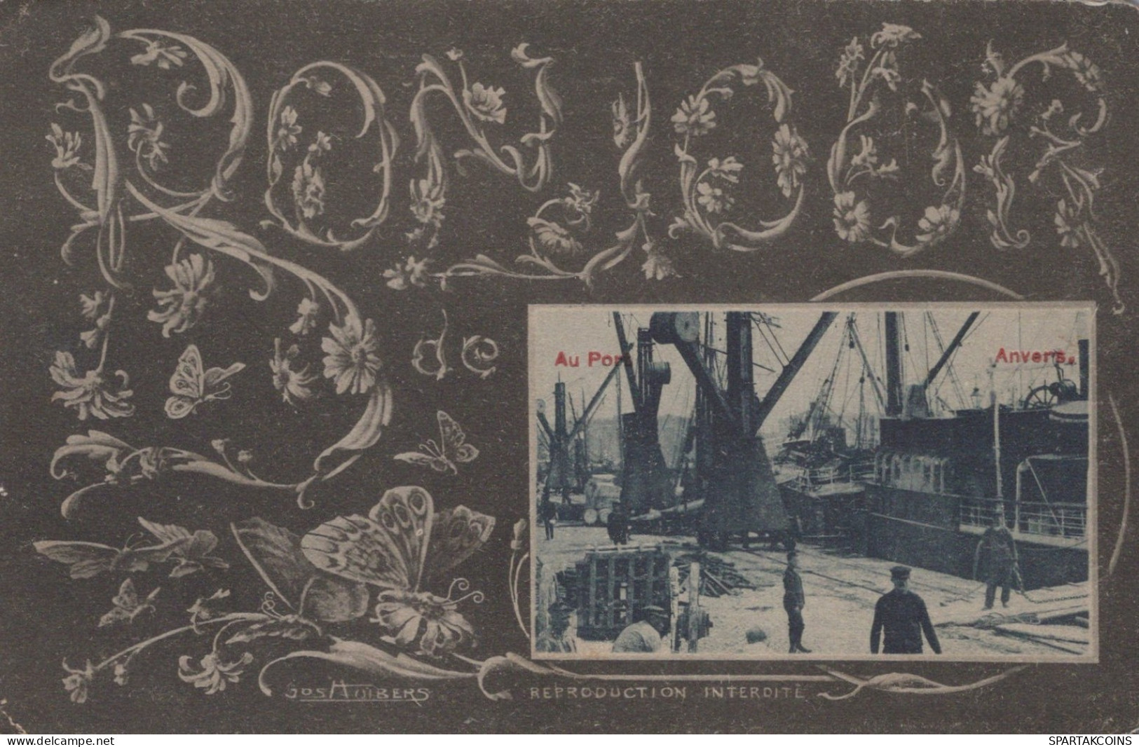 BELGIEN ANTWERPEN Postkarte CPA #PAD285.A - Antwerpen