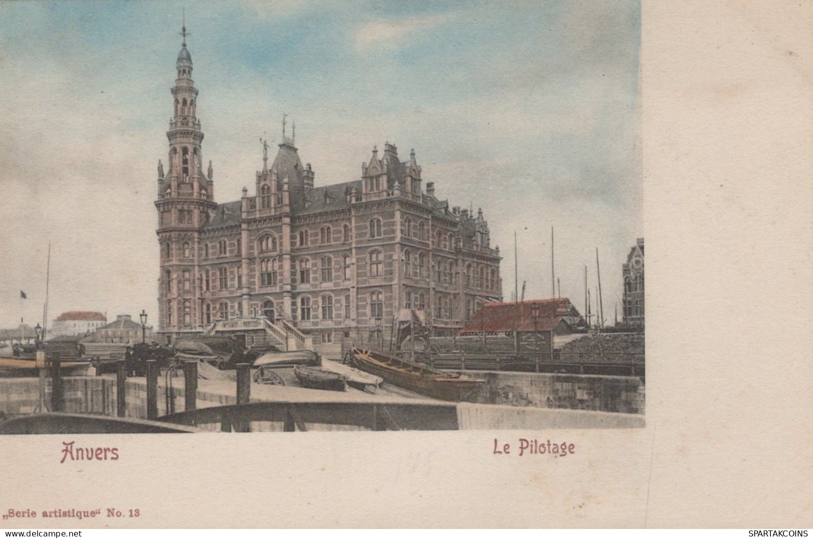BELGIUM ANTWERPEN Postcard CPA Unposted #PAD231.A - Antwerpen